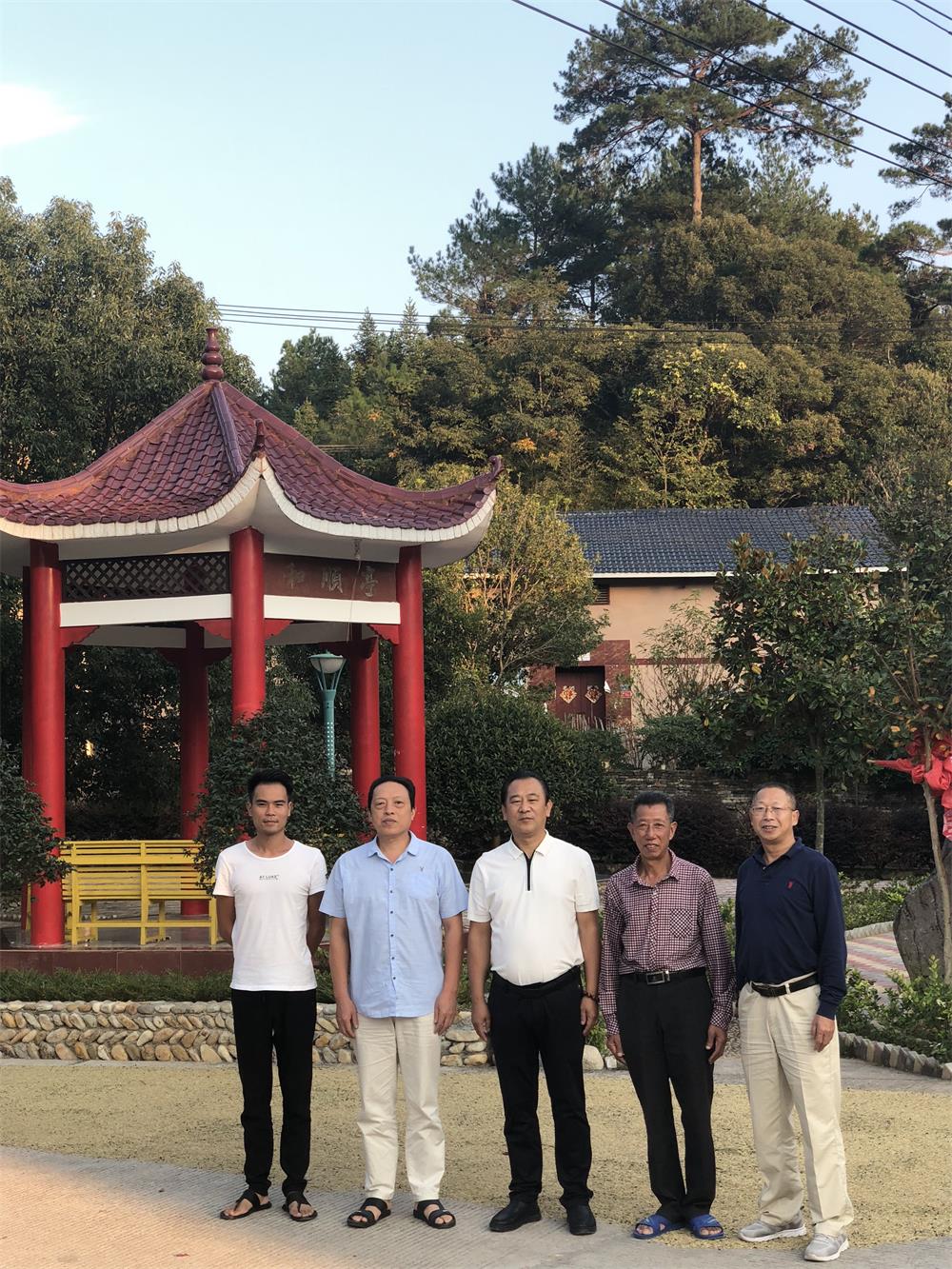 福建易順公司“企村結對”花橋鄉招沙甲村